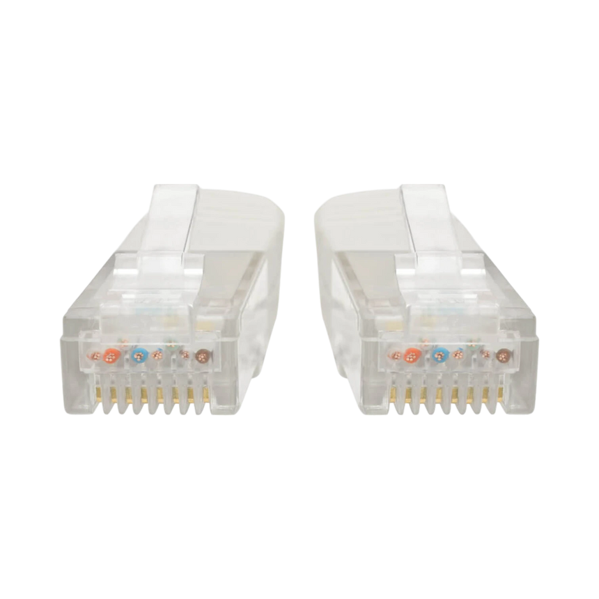 Tripp Lite Cat6 Gigabit Molded (UTP) Ethernet Cable (RJ45 M/M), PoE, White, 25 ft. (7.62 m) — Being Shipped
