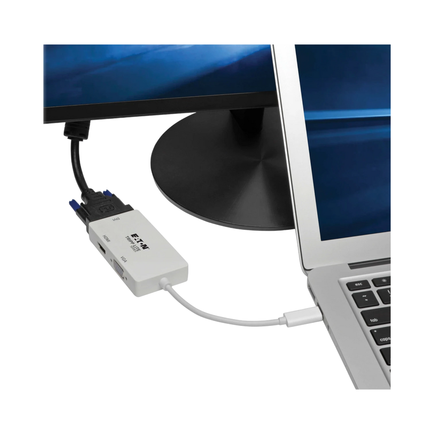 Tripp Lite USB C to HDMI, DVI & VGA Multiport Adapter Converter — Being Shipped