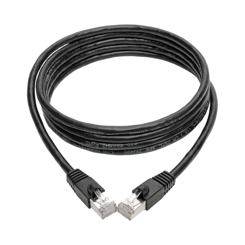 Tripp Lite Cat6a 10G Snagless Shielded STP Ethernet Cable (RJ45 M/M), PoE, Black, 7 ft. (2.13 m) — Being Shipped