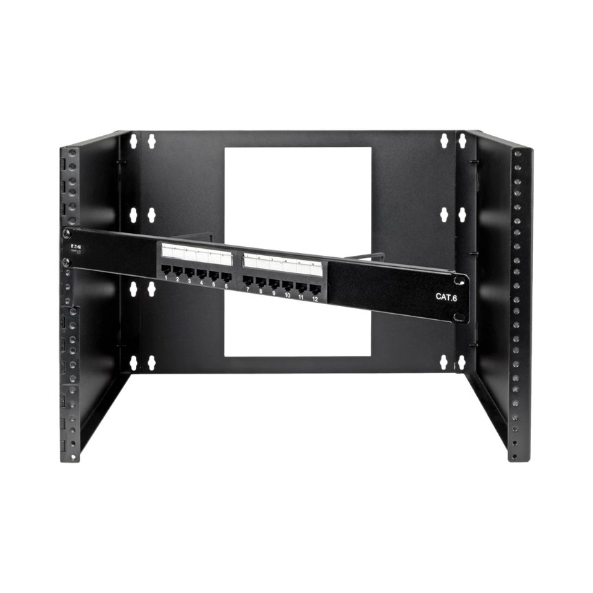 Tripp Lite 8U Wall-Mount Bracket for Small Switches and Patch Panels, Hinged — Being Shipped