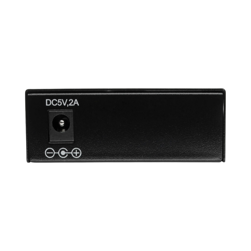 Tripp Lite Gigabit Multimode Fiber to Ethernet Media Converter, 10/100/1000 SC, International Power Supply, 850 nm, 550M (1804.46 ft.) — Being Shipped