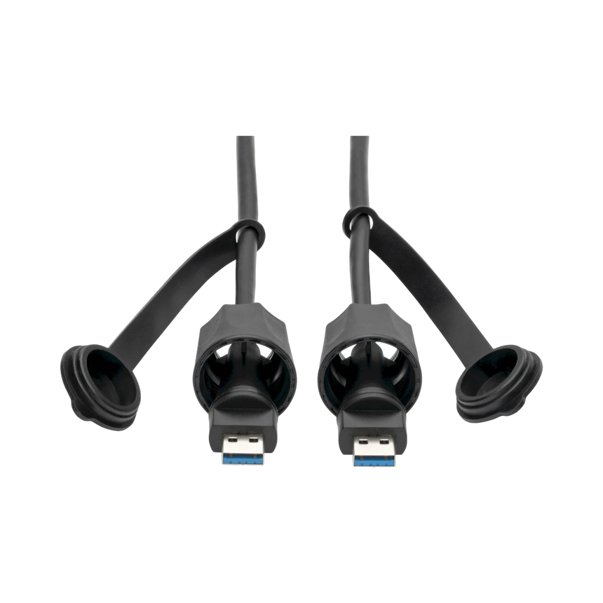 Tripp Lite USB 3.0 SuperSpeed A to A M/M Cable, Industrial, IP68, Shielded, 13 ft. (3.96 m), TAA — Being Shipped