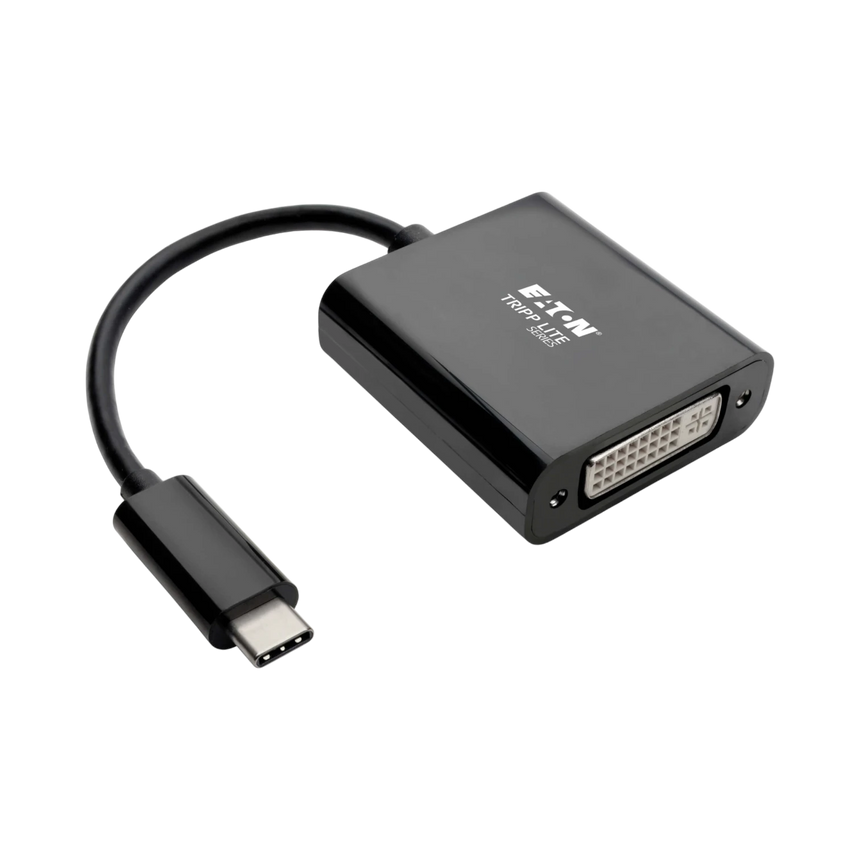 Tripp Lite USB-C to DVI Adapter with Alternate Mode, DP 1.2, Black — Being Shipped