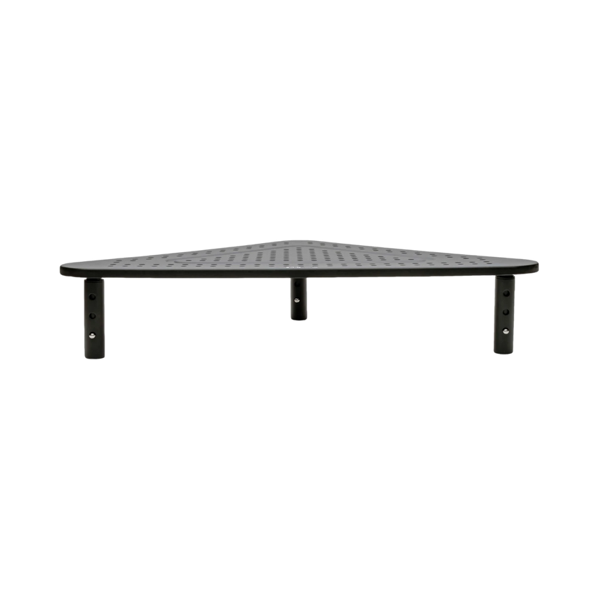 Tripp Lite Monitor Riser for Desk, 12 x 20 in. Height Adjustable, Corner, Metal, Black — Being Shipped