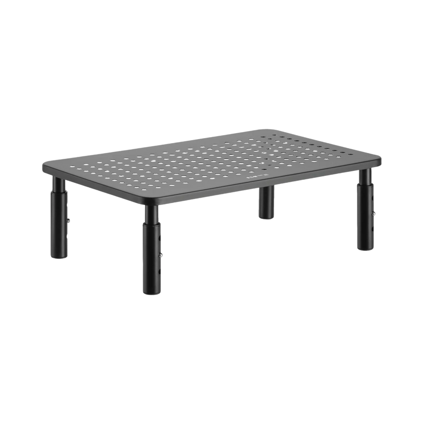 Tripp Lite Monitor Riser for Desk, 14 x 9 in. Height Adjustable, Metal, Black — Being Shipped