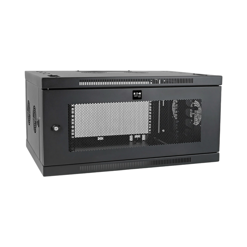 Tripp Lite SmartRack 6U Low-Profile Switch-Depth-Plus Wall-Mount Mini Rack Enclosure, Wide — Being Shipped