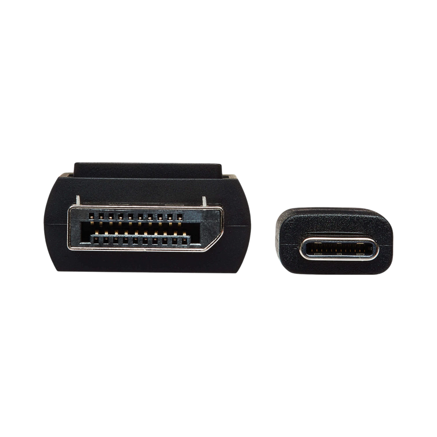 Tripp Lite USB-C to DisplayPort Adapter Cable (M/M), 4K 60 Hz, HDR, Locking DP Connector, 3 ft. (0.9 m) — Being Shipped