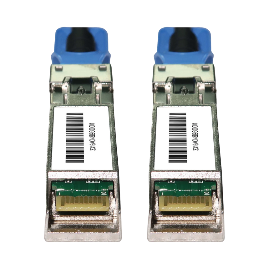 Tripp Lite SFP28 to SFP28 25GbE Passive Twinax Copper Cable (M/M), SFP-H25G-CU1M Compatible, Black, 1 m (3.3 ft.) — Being Shipped