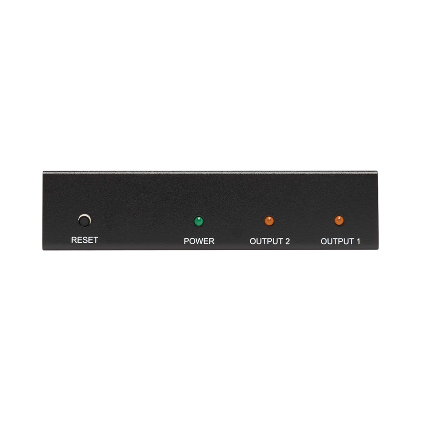 Tripp Lite 2-Port HDMI Splitter, 4K @ 60 Hz, 4:4:4, Multi-Resolution Support, HDR, HDCP 2.2, TAA — Being Shipped