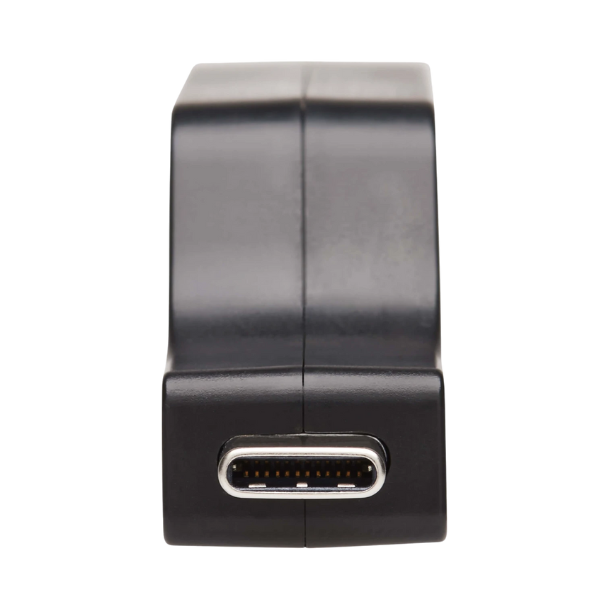 Tripp Lite USB-C to DisplayPort Vertical Adapter (M/F), USB 3.1, Gen 1, Thunderbolt 3, 4K @ 60 Hz, Black — Being Shipped