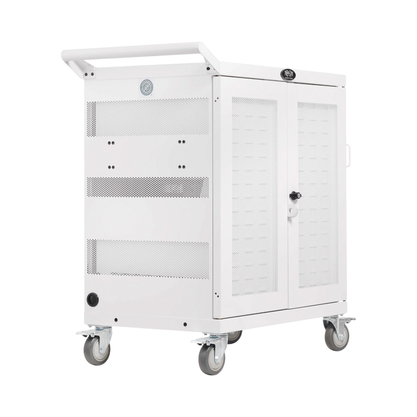 Tripp Lite Safe-IT Multi-Device UV Charging Cart, Hospital-Grade, 32 USB Ports, White — Being Shipped