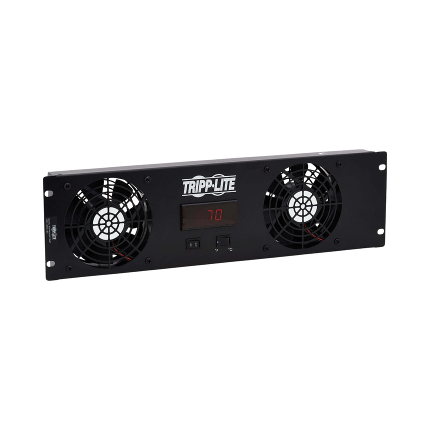 Tripp Lite 3U Digital Temp Sensor with Extra-Quiet Fans & LCD — Being Shipped