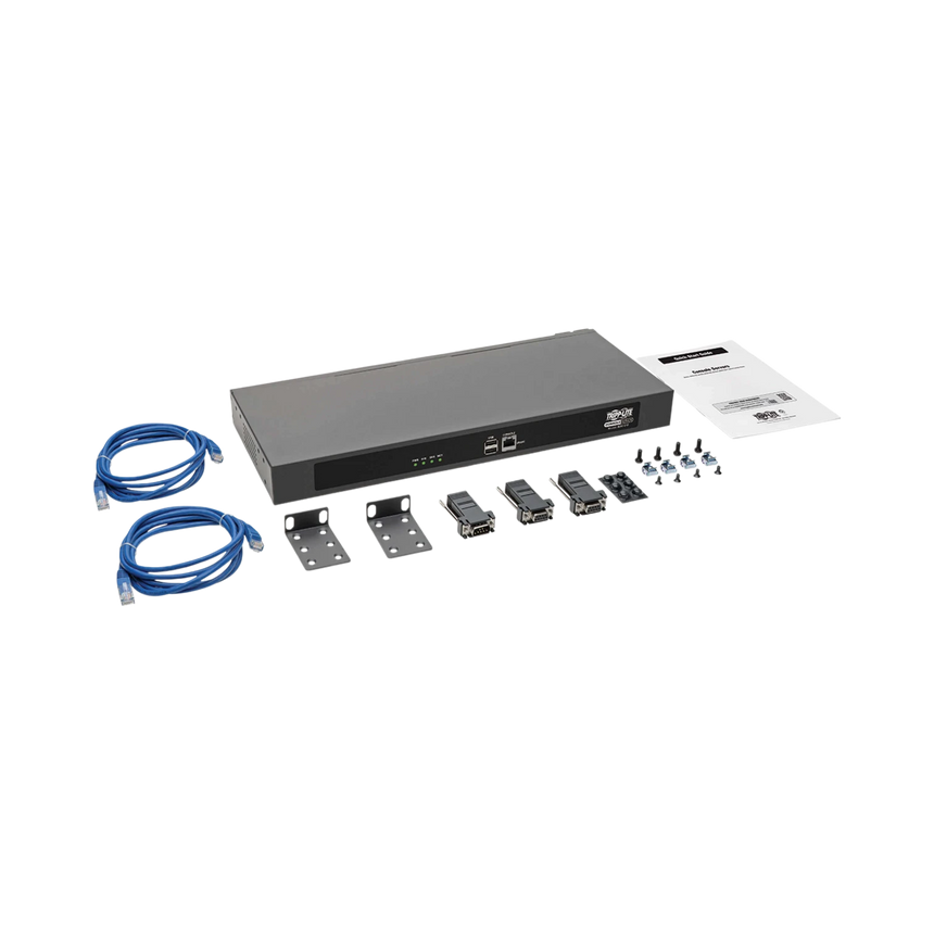 Tripp Lite 16-Port Serial Console Server with Dual GbE USB 4GB Flash — Being Shipped