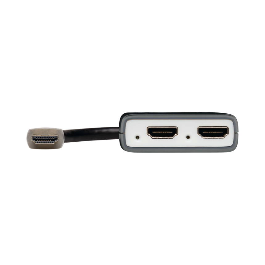 Tripp Lite 2-Port HDMI Splitter, 4K @ 60 Hz, 4:4:4, Multi-Resolution Support, HDR, HDCP 2.2, USB Powered, TAA — Being Shipped