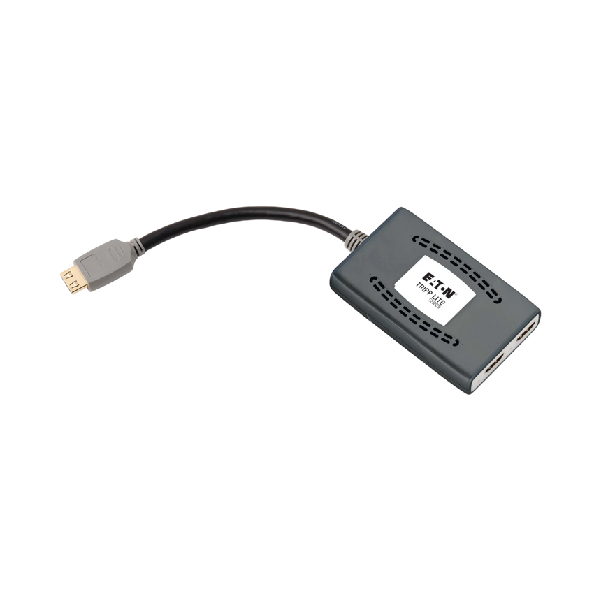 Tripp Lite 2-Port HDMI Splitter, 4K @ 60 Hz, 4:4:4, Multi-Resolution Support, HDR, HDCP 2.2, USB Powered, TAA — Being Shipped