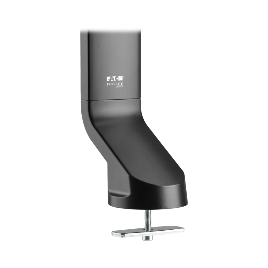 Tripp Lite Dual-Display Monitor Arm with Desk Clamp and Grommet, Height Adjustable, 17" to 27" Monitors — Being Shipped