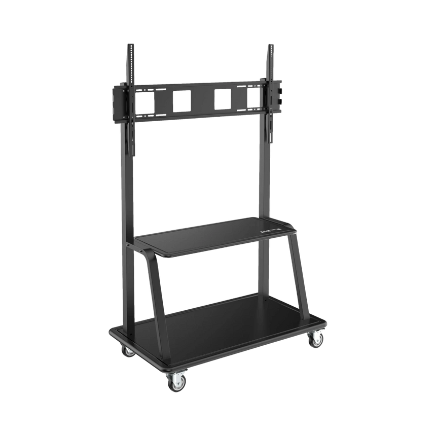 Tripp Lite Heavy-Duty Rolling TV Cart for 60" to 105" Flat-Screen Displays, Locking Casters, Black — Being Shipped
