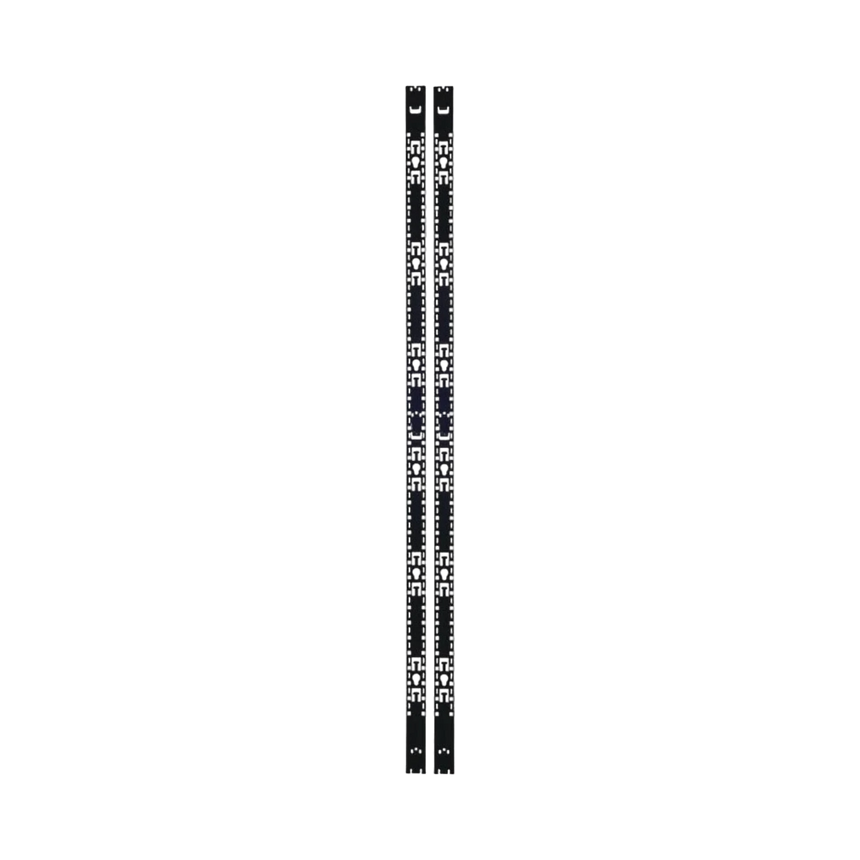 Tripp Lite SmartRack Rack Enclosure Single-Width Vertical Equipment Management Bars, 48U, 1 Pair — Being Shipped