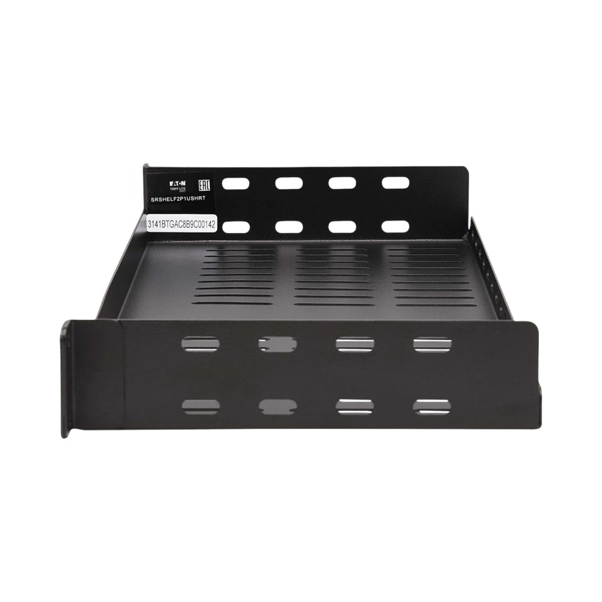 Tripp Lite SmartRack Cantilever Fixed Steel Rack Shelf, 1U, Vented, 7 in. (17.8 cm) Deep, Holds up to 40 lb. (18 kg) — Being Shipped