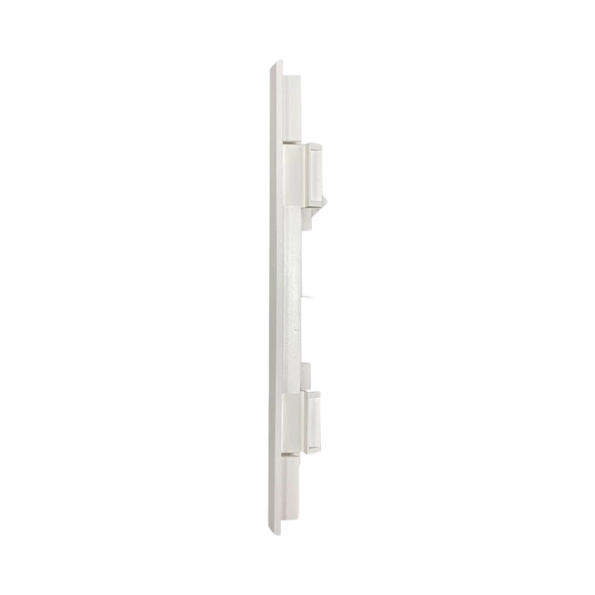 Tripp Lite Triple-Gang French-Style Gang Frame, White, TAA — Being Shipped