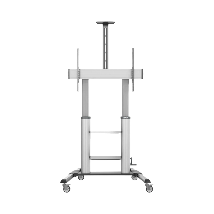 Tripp Lite Safe-IT Heavy-Duty Rolling TV Cart with Height-Adjusting Crank Handle for 60 to 100-inch Displays — Being Shipped