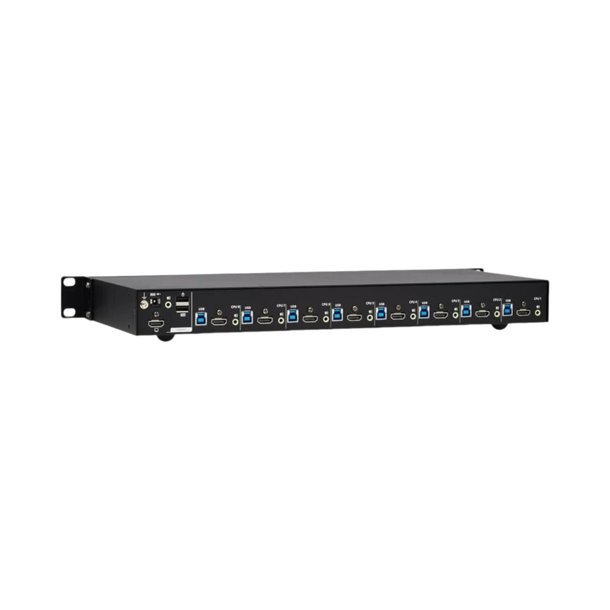 Tripp Lite 8-Port 4K HDMI/USB KVM Switch, 4K 60 Hz Video/Audio, USB Peripheral Sharing, 1U Rack-Mount, TAA — Being Shipped