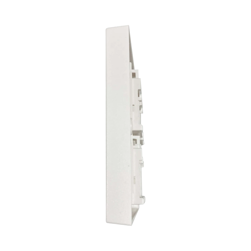 Tripp Lite 4-Port UK-Style Keystone Wall Plate, Unloaded Shuttered Module, White, TAA — Being Shipped