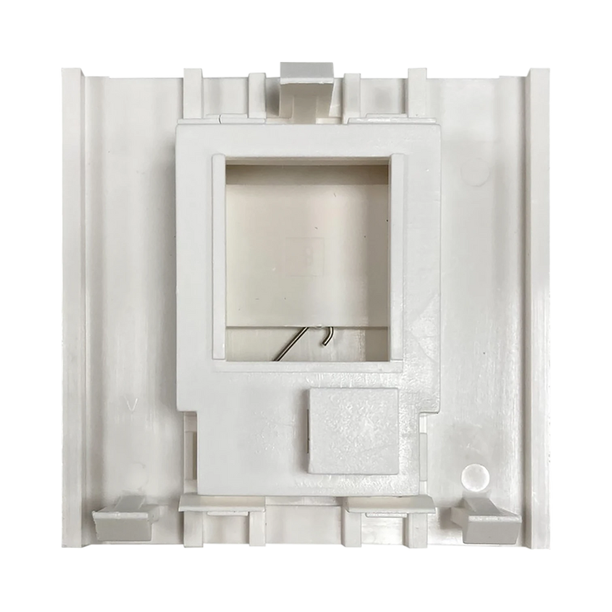 Tripp Lite 1-Port UK-Style Unloaded Shuttered Module, 50 x 50 mm, White, TAA — Being Shipped