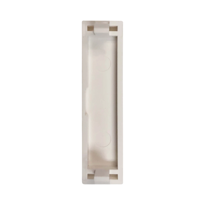 Tripp Lite Blank Snap-In Insert, UK Style, 12.5 x 50 mm, White — Being Shipped
