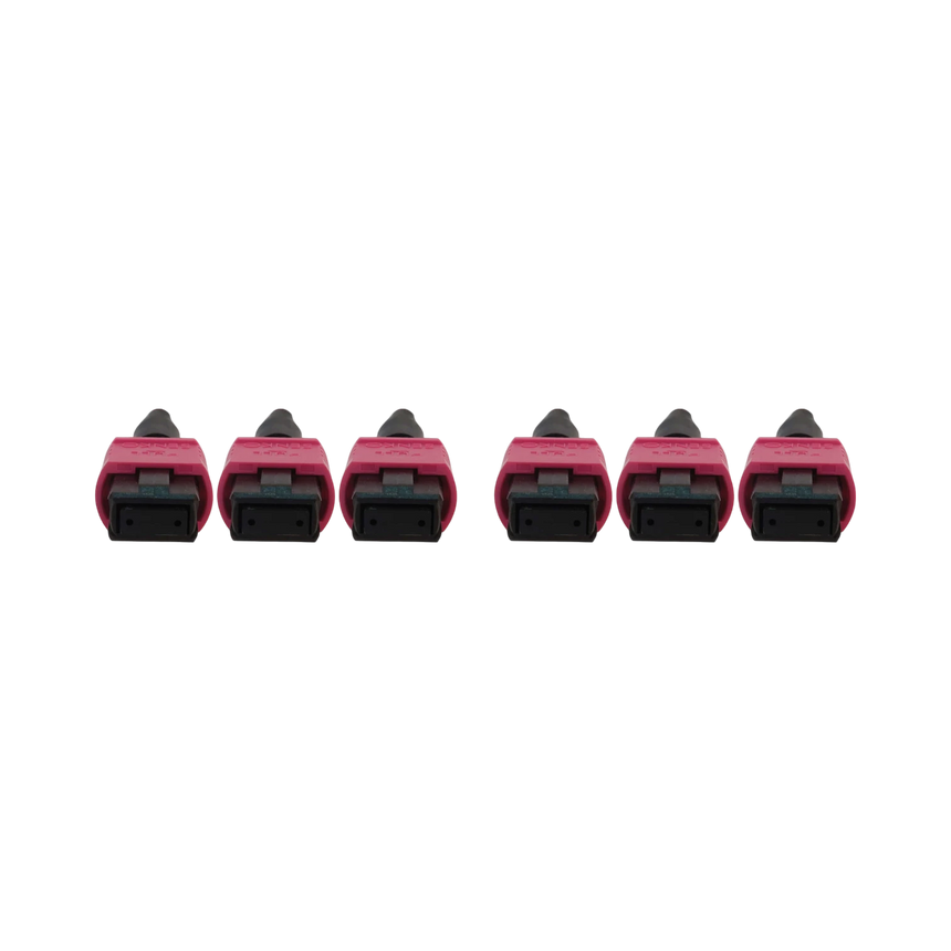 Tripp Lite 40/100/400G Multimode 50/125 OM4 Fiber Optic Cable (3x8F MTP/MPO-PC F/F), LSZH, Magenta, 30 m (98.4 ft.) — Being Shipped