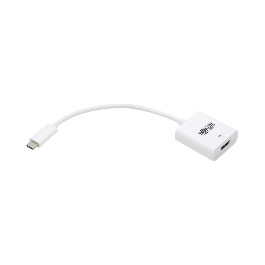 Tripp Lite USB-C to HDMI Adapter (M/F), 8K, HDR, 4:4:4, HDCP 2.3, White — Being Shipped