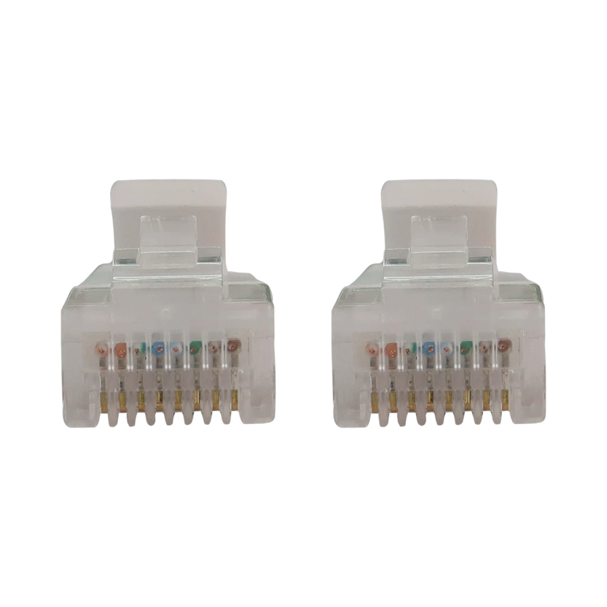 Tripp Lite Cat6a 10G Snagless Molded Slim UTP Ethernet Cable (RJ45 M/M), PoE, White, 5 ft. (1.5 m) — Being Shipped