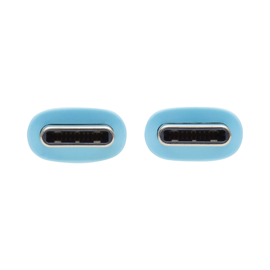 Tripp Lite Safe-IT USB-C Antibacterial 6 ft Cable Light Blue — Being Shipped