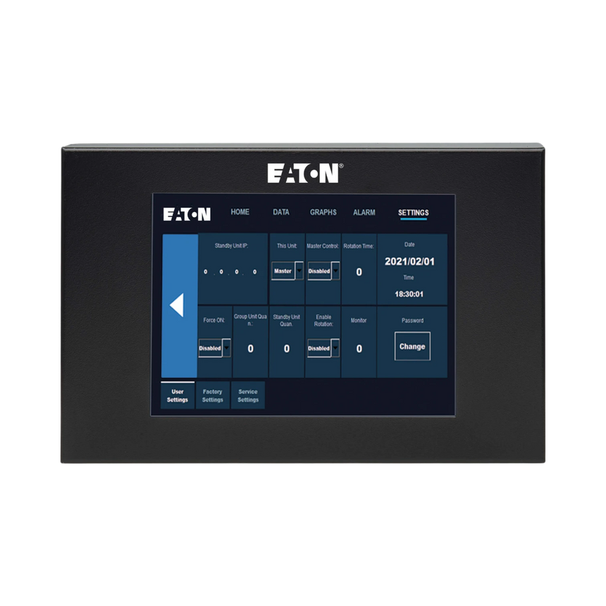Eaton Mounting Bracket for SRCOOL3KTP Top-of-Rack Air Conditioner’s Touchscreen LCD — Being Shipped