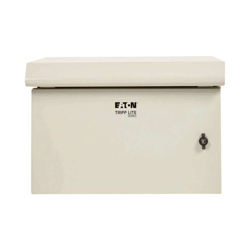 Tripp Lite SmartRack Industrial Enclosure, NEMA 3R, Wall Mount, Metal, Locking, Fan With Thermal Switch, 20.5 in. Depth, 6U, Gray — Being Shipped