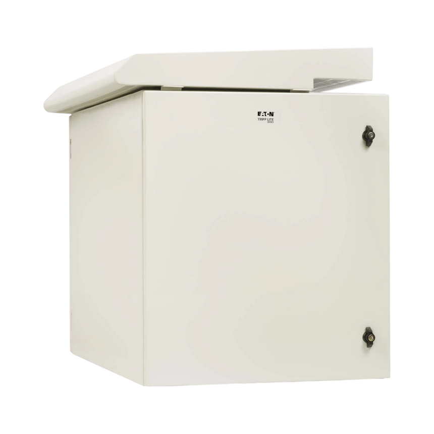 Tripp Lite SmartRack Industrial Enclosure, NEMA 3R, Wall Mount, Heavy-Duty Metal, Locking, Fan With Thermal Switch, 32.5 in. Depth, 12U, Gray — Being Shipped