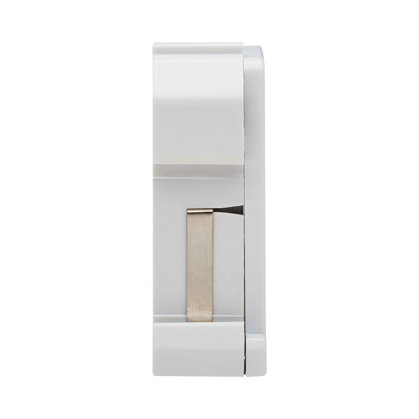 Tripp Lite DIN-Rail Mounting Enclosure Module for Snap-In Keystone Jacks and Couplers, Left Cover, TAA — Being Shipped