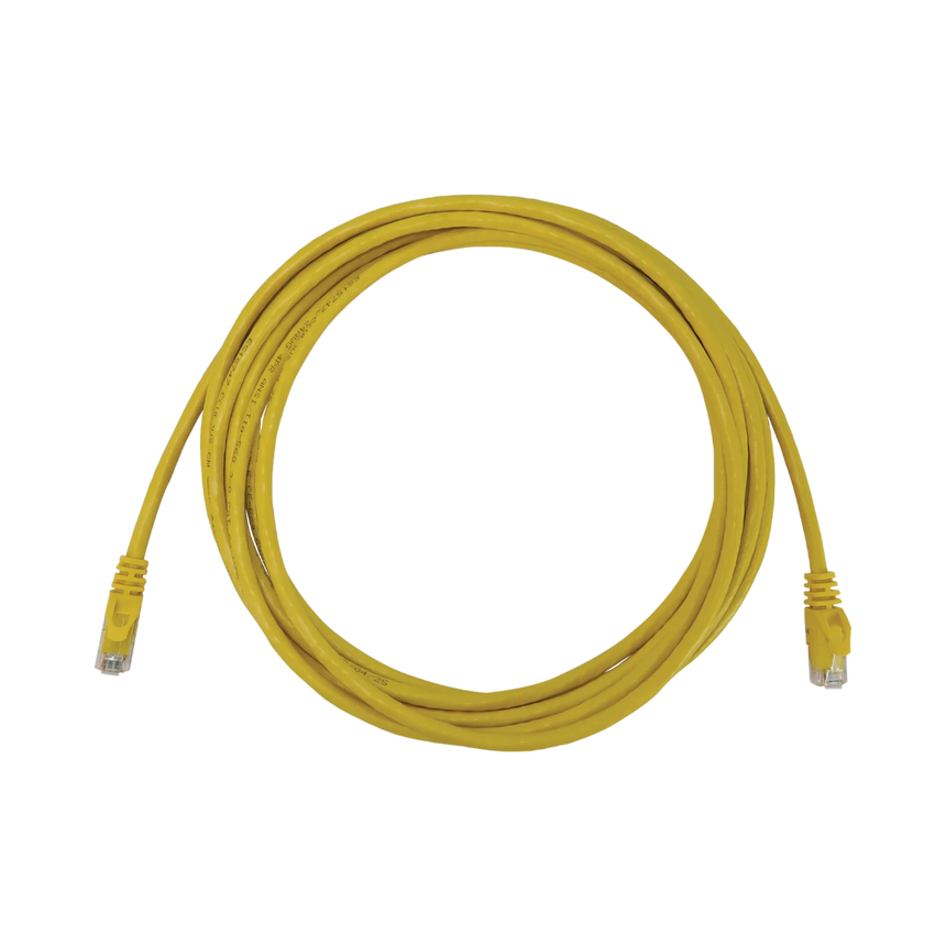 Tripp Lite Cat6a 10G Snagless Molded UTP Ethernet Cable (RJ45 M/M), PoE, Yellow, 20 ft. (6.1 m) — Being Shipped