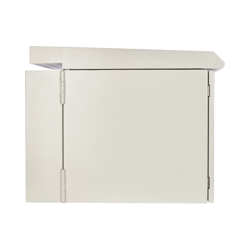 Tripp Lite SmartRack Industrial Enclosure, NEMA 3R, Wall Mount, Metal, Locking, Hinged Back, Fan With Thermal Switch, 28 in. Depth, 12U, Gray — Being Shipped