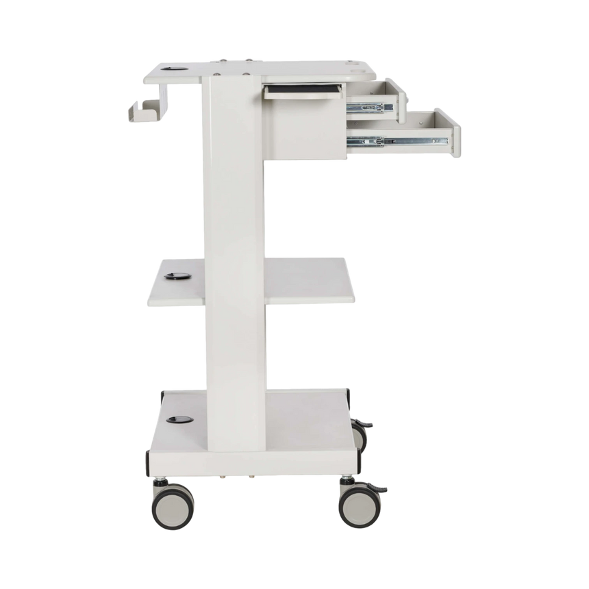 Tripp Lite Mobile Workstation with 2x Adjustable Shelves, 2x Metal Drawers, Locking Casters, TAA — Being Shipped