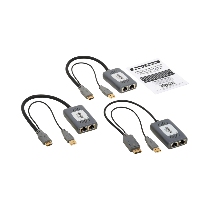 Tripp Lite 230ft 4K 2-Port DisplayPort to HDMI Extender Kit — Being Shipped