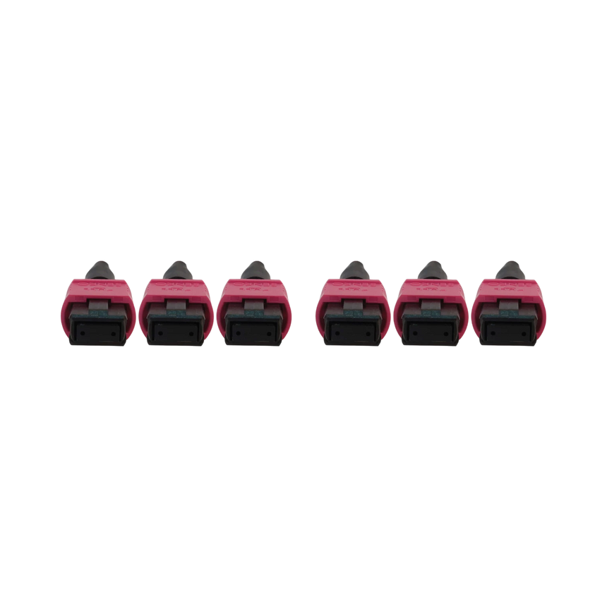 Tripp Lite 40/100/400G Multimode 50/125 OM4 Fiber Optic Cable (3x8F MTP/MPO-PC F/F), LSZH, Magenta, 23m (75.5 ft.) — Being Shipped