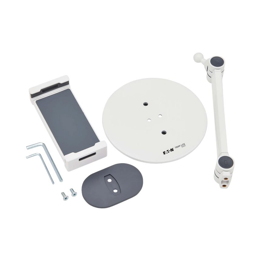 Tripp Lite Full-Motion Smartphone and Tablet Desktop Mount, White — Being Shipped