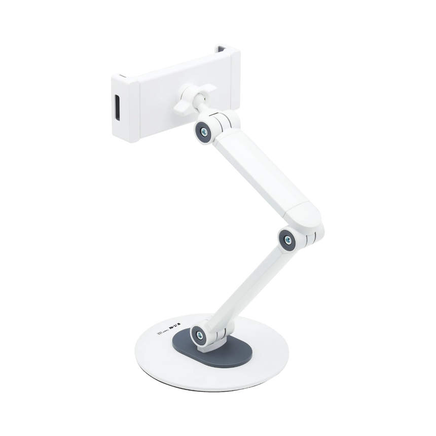 Tripp Lite Full-Motion Flexible Long-Arm Desktop Smartphone & Tablet Mount, White — Being Shipped
