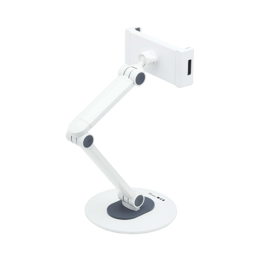 Tripp Lite Full-Motion Flexible Long-Arm Desktop Smartphone & Tablet Mount, White — Being Shipped