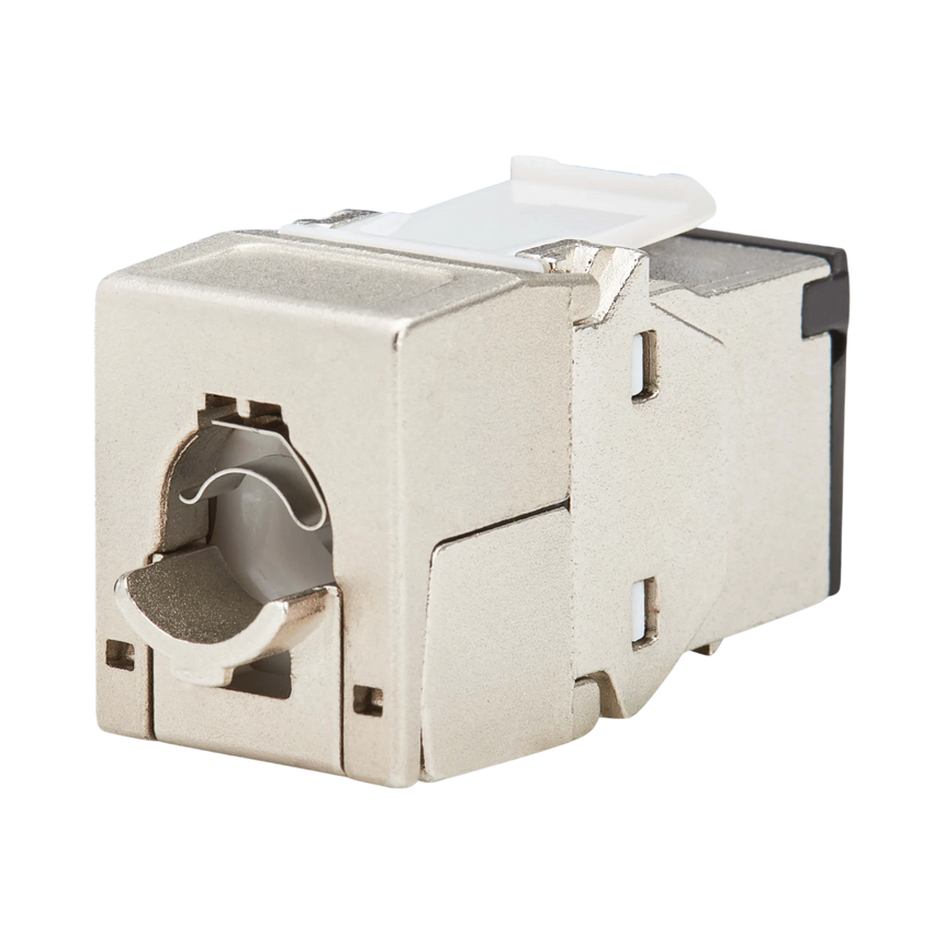 Tripp Lite Cat8 STP Shielded Tool-Free Keystone Jack, 568A/568B, TAA — Being Shipped