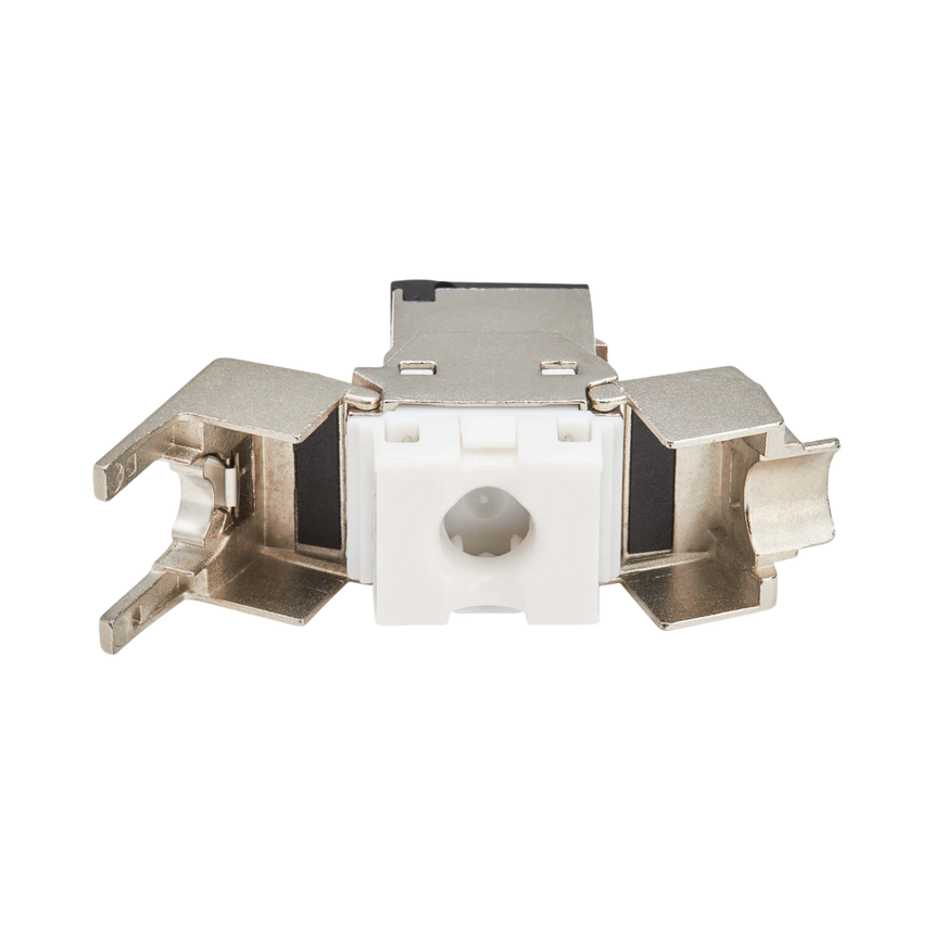 Tripp Lite Cat8 STP Shielded Tool-Free Keystone Jack, 568A/568B, TAA — Being Shipped