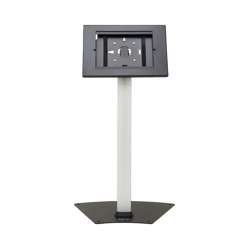 Tripp Lite Secure Tablet Mount Floor Stand, Height-Adjustable, Black/Silver — Being Shipped
