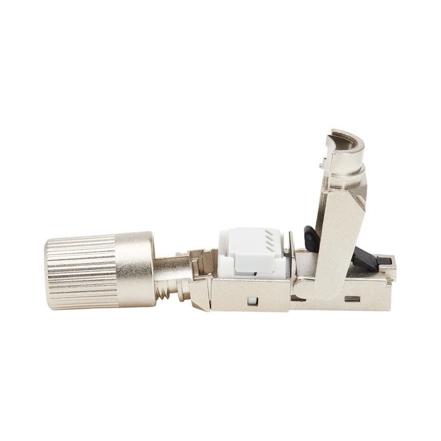 Tripp Lite Cat8 STP Class 1 Field-Termination Plug, 568A/568B, TAA — Being Shipped