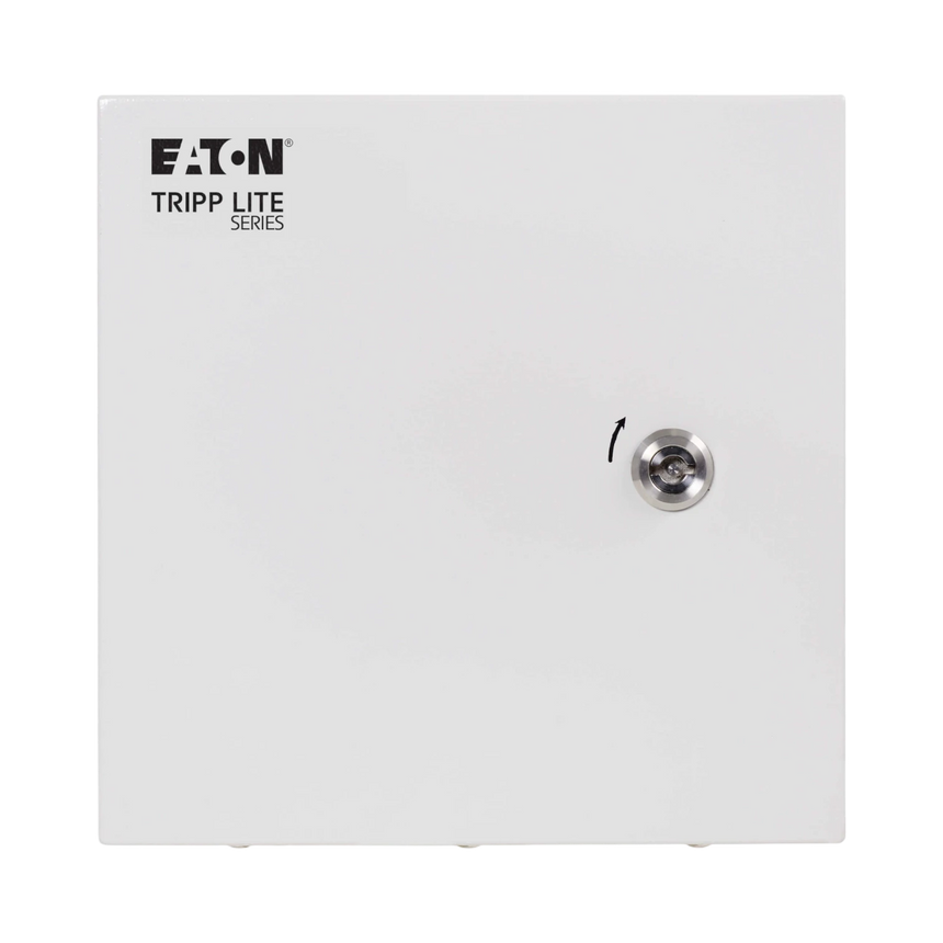 Tripp Lite SmartRack Outdoor Industrial Enclosure with Lock, NEMA 4, Surface Mount, Metal Construction, 10 x 10 x 6 in., Gray — Being Shipped